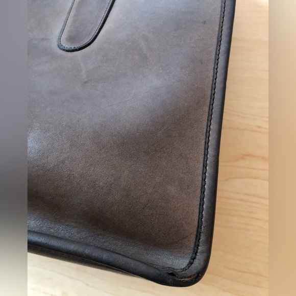 Vintage Coach NYC Slim Satchel in Mocha - Picture 6 of 16